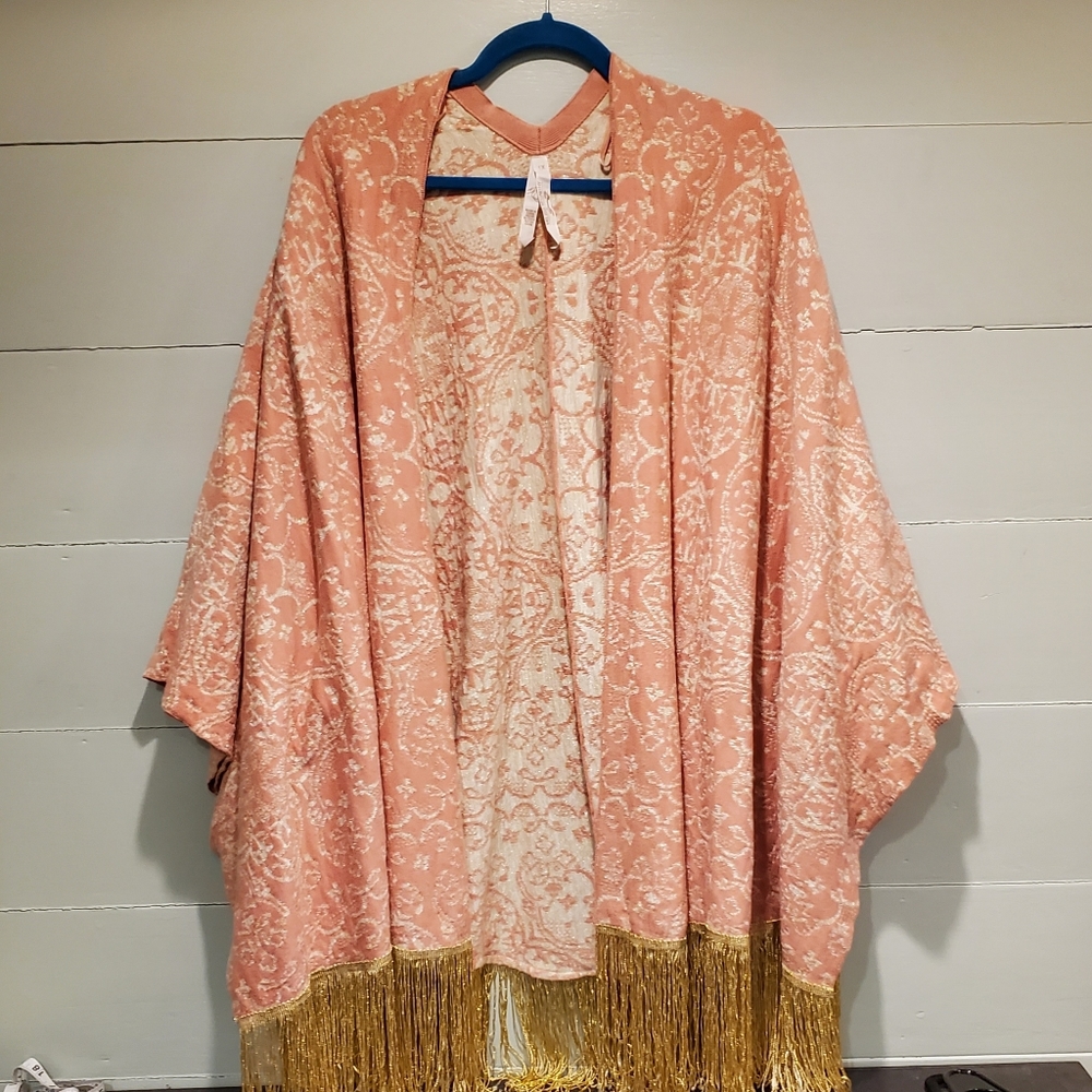 Melissa McCarthy for Seven7 Open Front Poncho